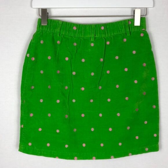 Nick Nack Patty Wack green skirt/pink polka dots - Picture 3 of 6
